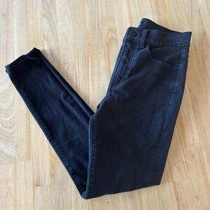 Express Skinny High Rise Black Jeans Womens Size 4R Stretch Denim Pants